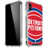NBA Detroit Pistons Large Logo iPhone XS Max Clear Case